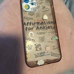 Clear Affirmations Phone Case